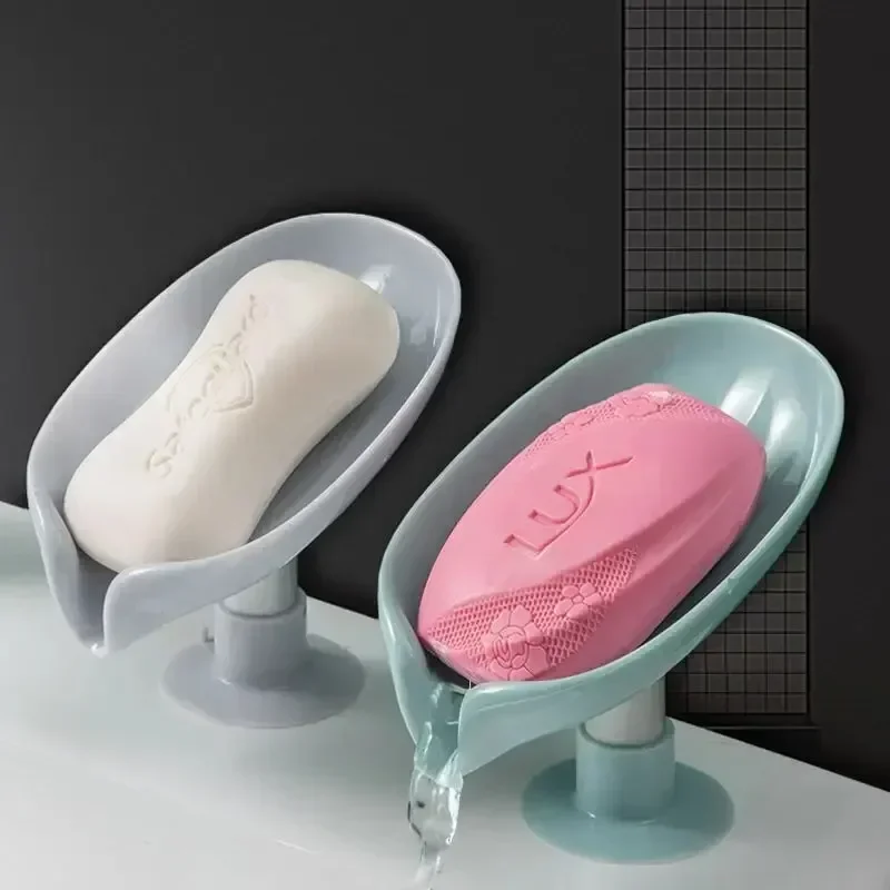 Soap Dish Draining - Drain Soap Holder Leaf Shape Soap