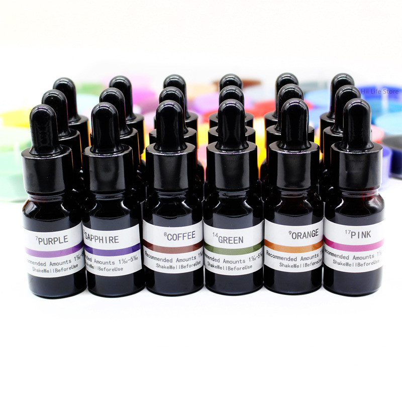 Soap Making Dye - 10ml Liquid Candle Dye High Concentration