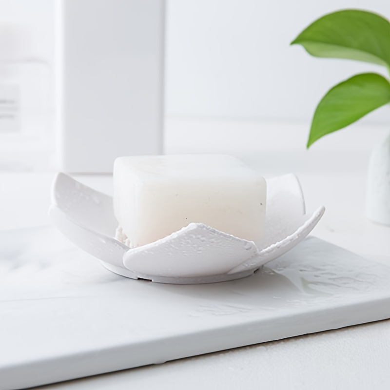Soap Box Lotus Shape Non-slip  - Soap Dish Draining review and price