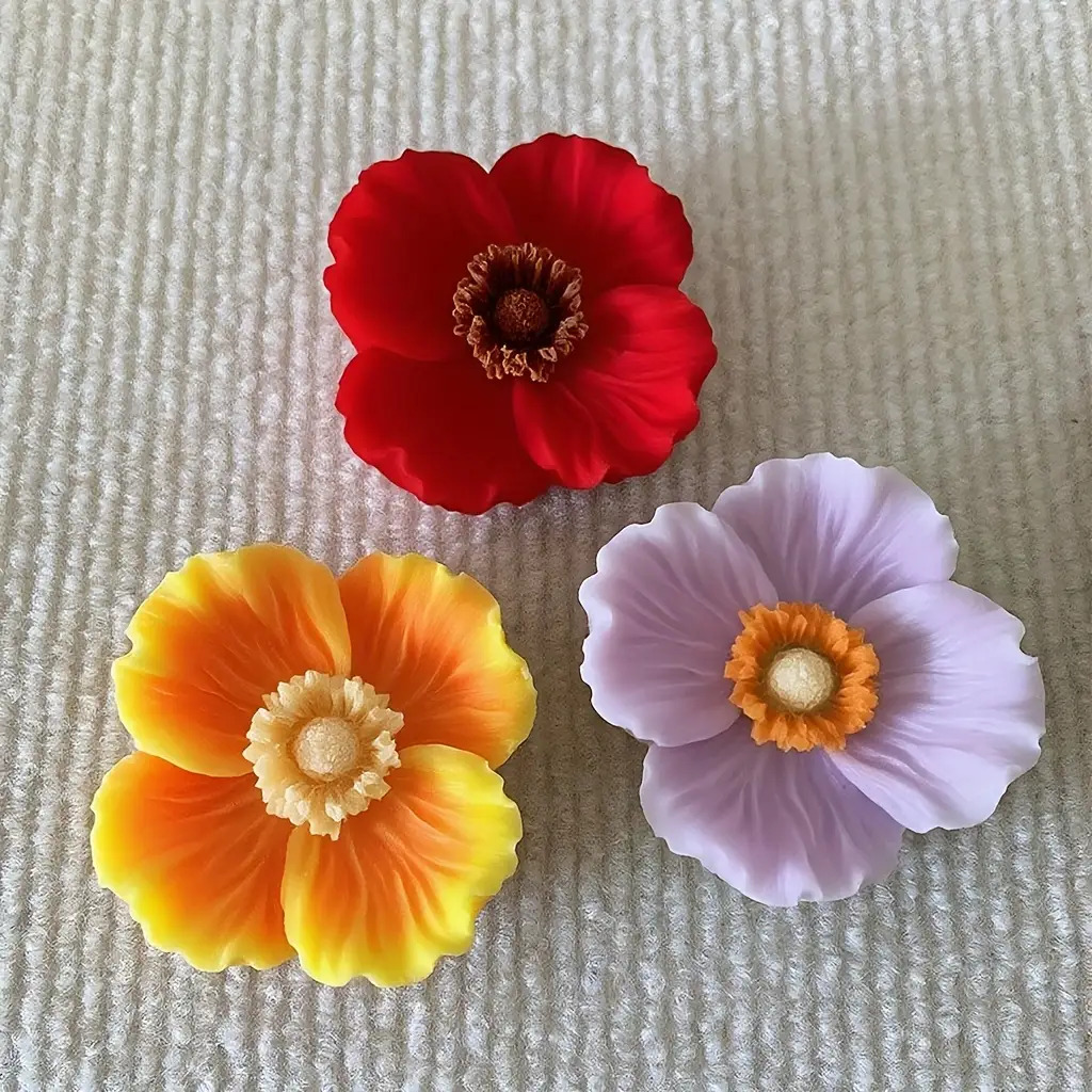 Flower Silicone Candle Mold, C - Soap Making Chemical review and price