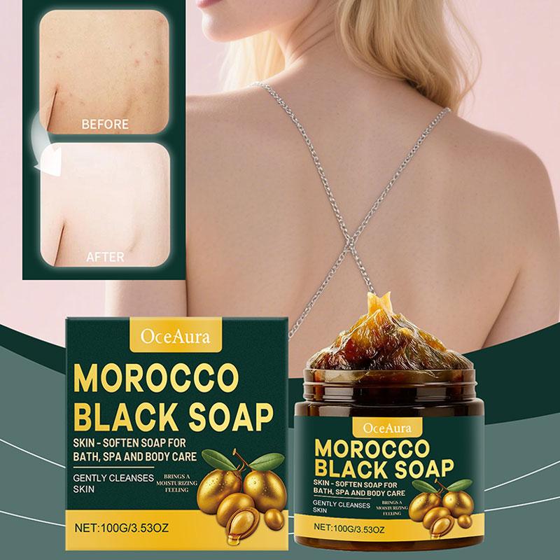 Moroccan Black Soap Deep Clean - Castor Oil Soap review and price