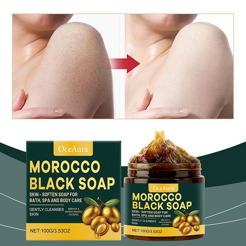 Moroccan Black Soap Deep Clean - Castor Oil Soap review and price