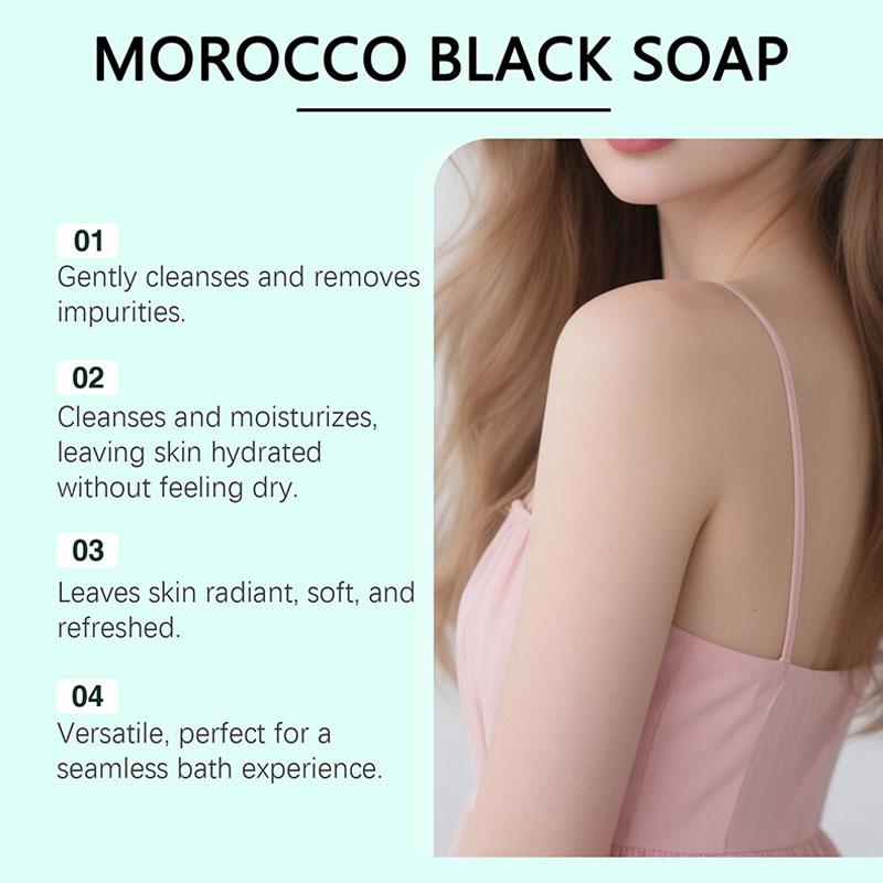 Moroccan Black Soap Deep Clean - Castor Oil Soap review and price