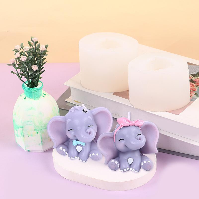 Cute 3D Elephant Silicone Cand - Soap Making Utensils review and price