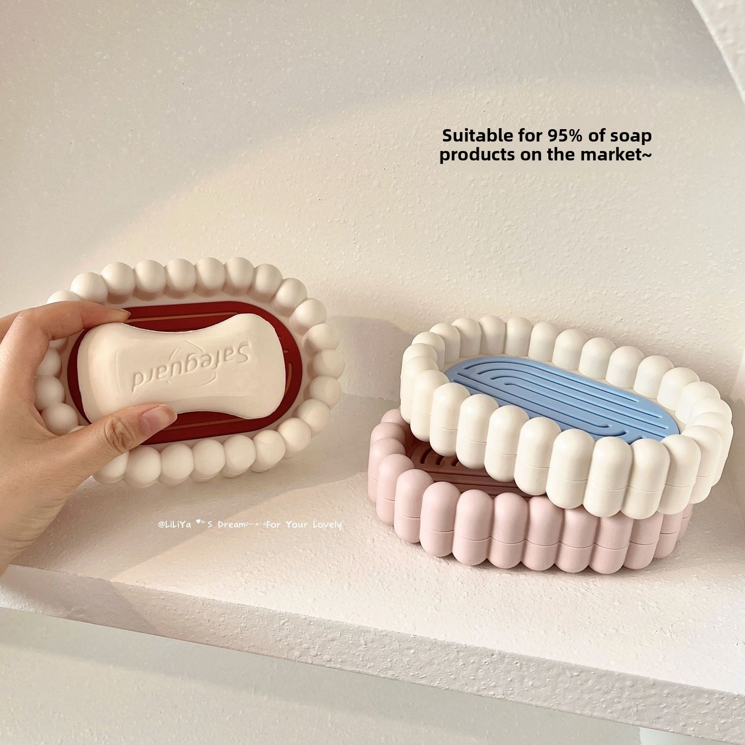 Bathroom Soap Box Plastic Soap - Soap Dish Draining review and price