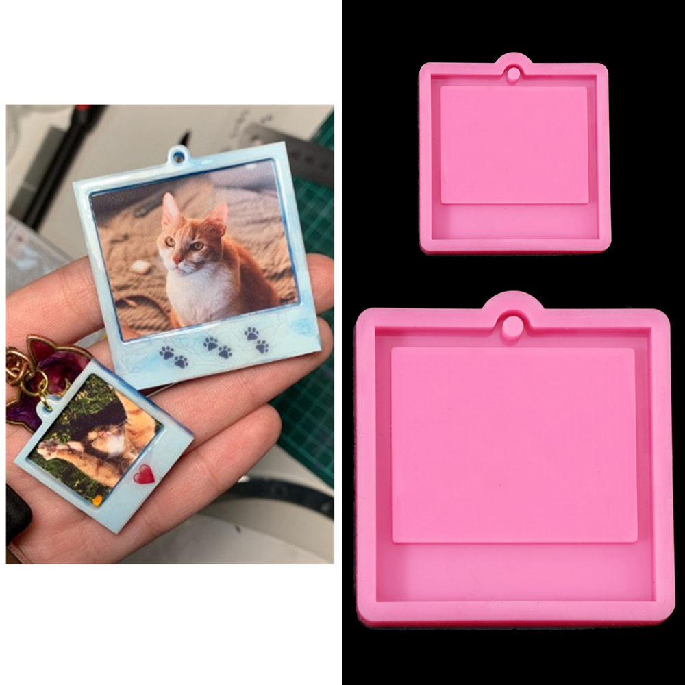 Photo Frame Epoxy Resin Keycha - Soap Making Utensils review and price