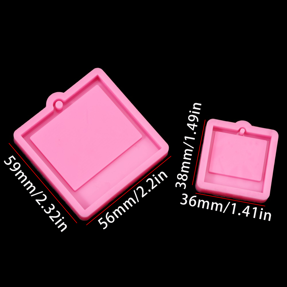 Photo Frame Epoxy Resin Keycha - Soap Making Utensils review and price