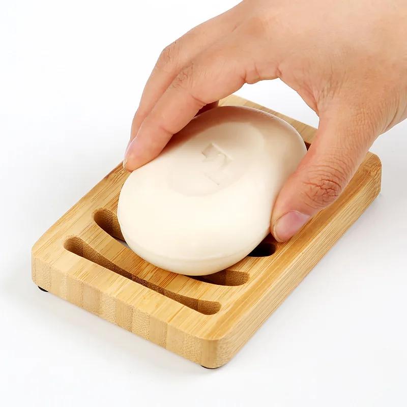 Bamboo Case Tray Wooden Preven - Soap Dish Draining review and price