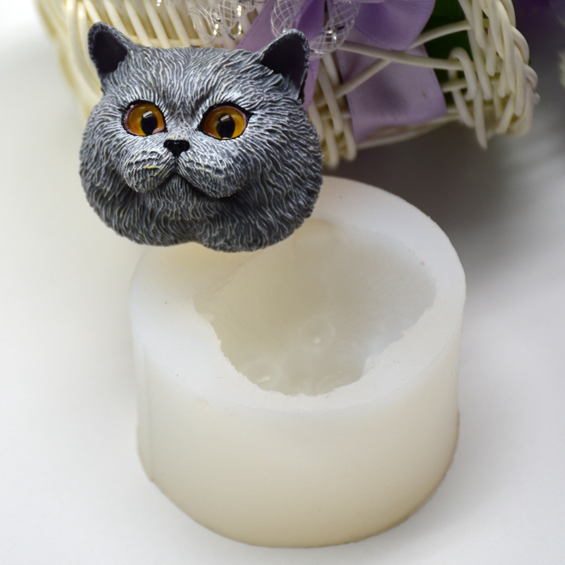 Silicone Mold Short-haired Cat - Soap Making Utensils review and price