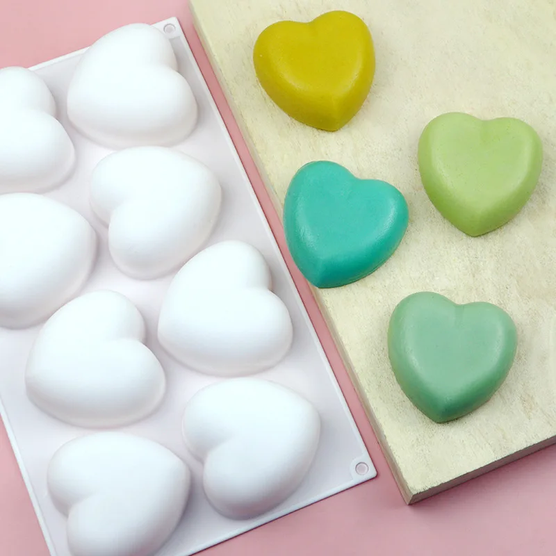 Love Heart Silicone Soap Mold  - Soap Making Utensils review and price