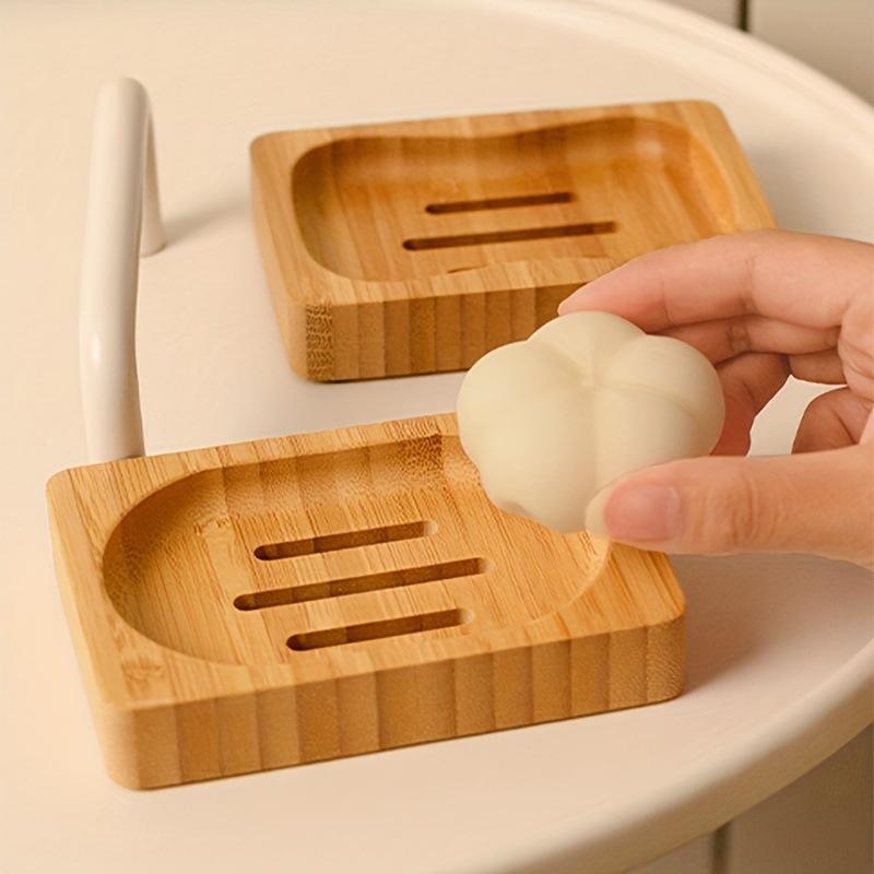 Natural Bamboo Soap Dish 1Pcs  - Soap Dish Draining review and price