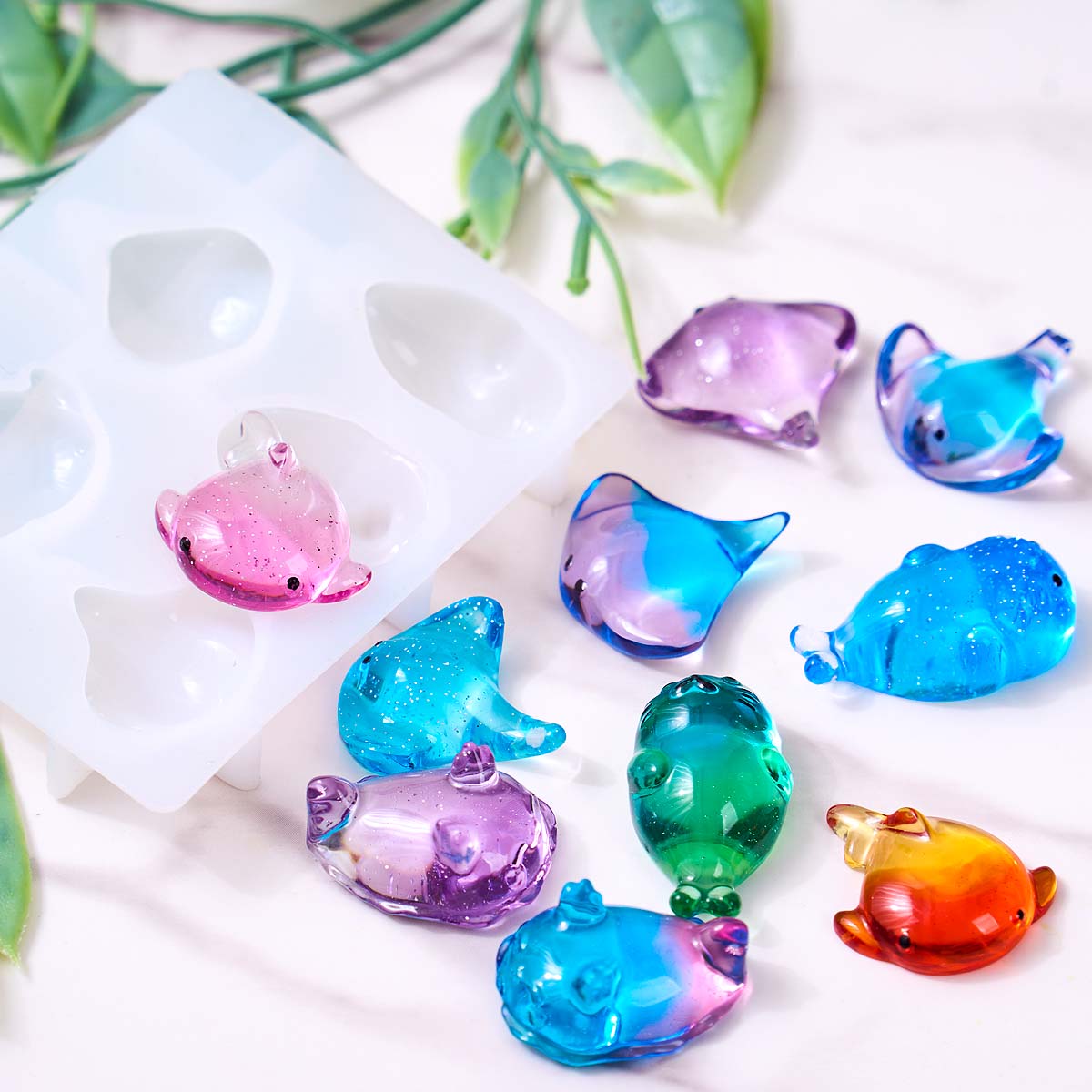 3D Healing Kawaii Manta Ray Wh - Soap Making Utensils review and price