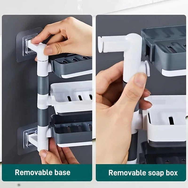 2/3/4 Rotating Drain Soap Box, - Soap Dish Draining review and price