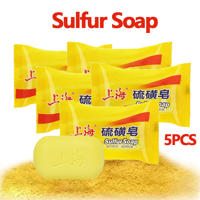 Shanghai Sulfur Soap Kit Unise - Castor Oil Soap review and price