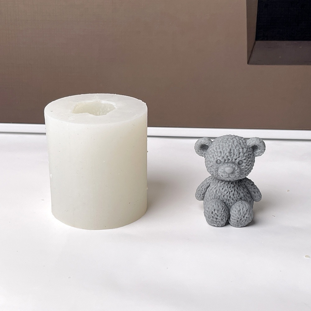 3D Cute Bear Candle Making Mou - Soap Making Chemical review and price