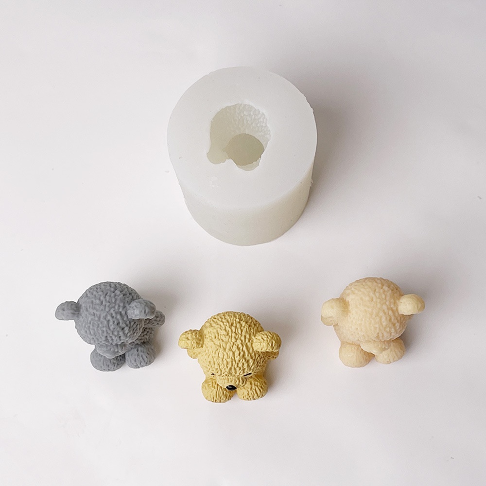 3D Cute Bear Candle Making Mou - Soap Making Chemical review and price