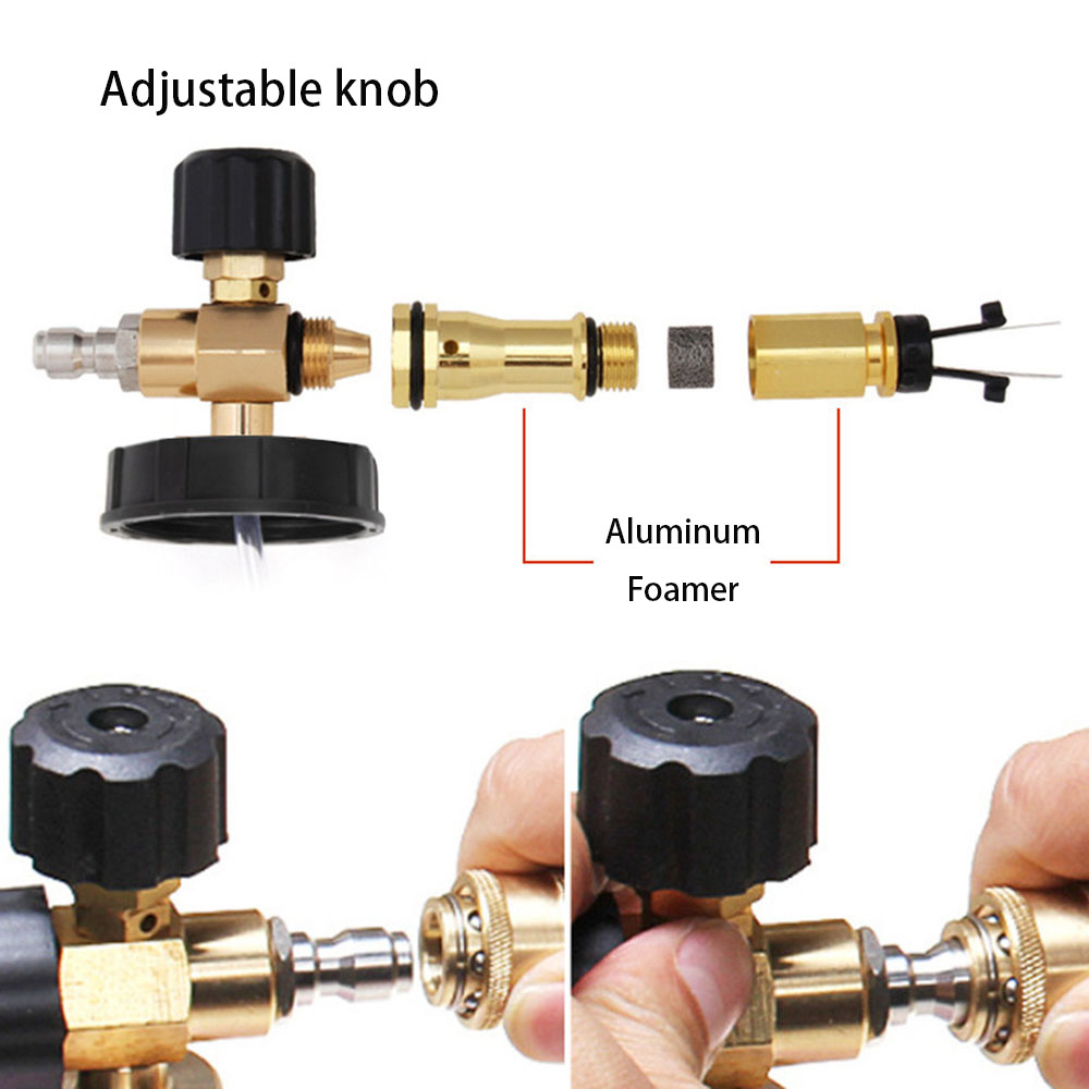 Upgraded Car Washer Snow Foam  - Soap Making Utensils review and price