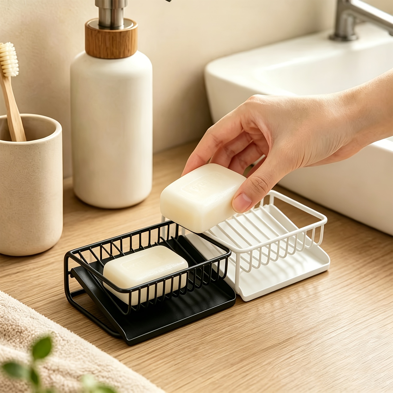 1pc Plastic Soap Dish With Dra - Soap Dish Draining review and price