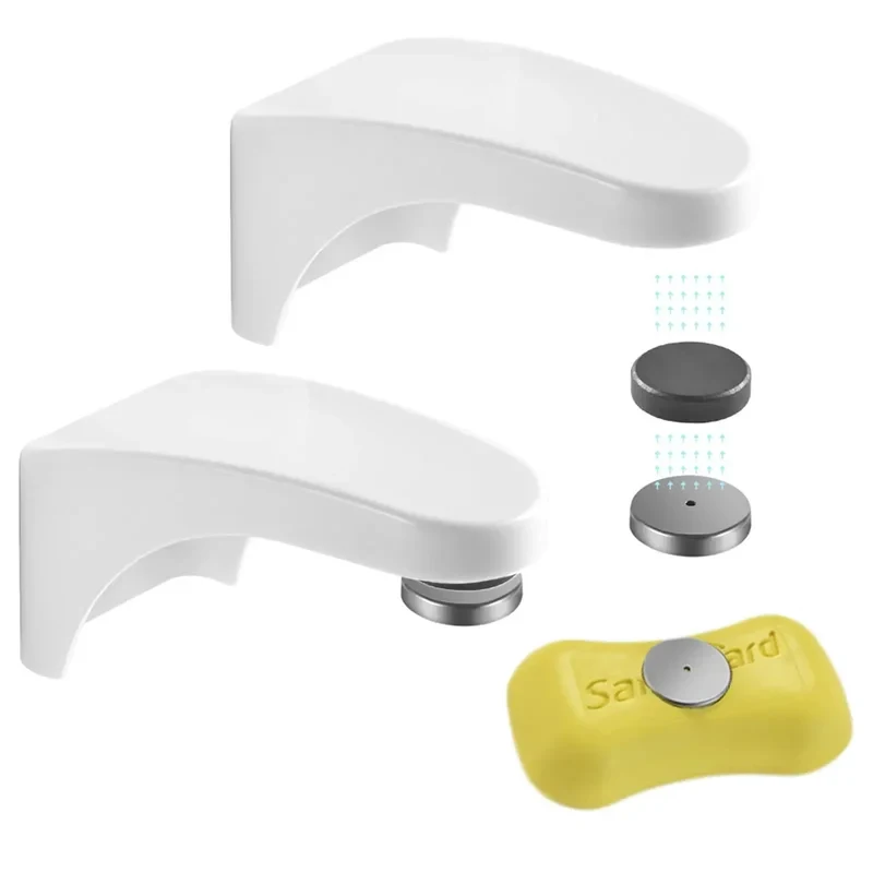 Magnetic Soap Holder Soap Box  - Soap Dish Draining review and price
