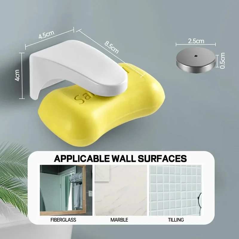 Magnetic Soap Holder Soap Box  - Soap Dish Draining review and price